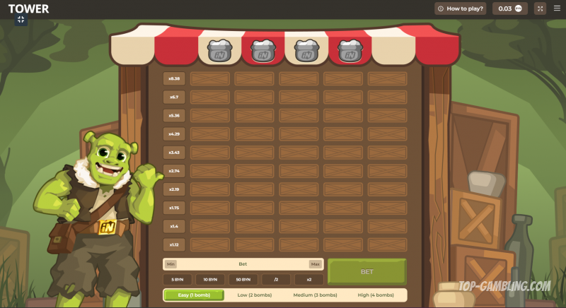 Обзор Казино Игры Goblin Tower: Ставки, Уровни Сложности и Особенности Геймплея