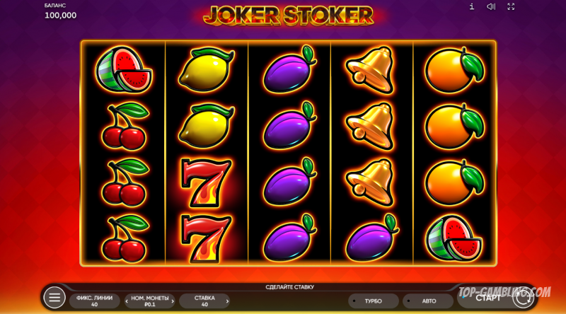 Joker слот, где выпадает 3 Джокера — полный обзор Joker Stoker